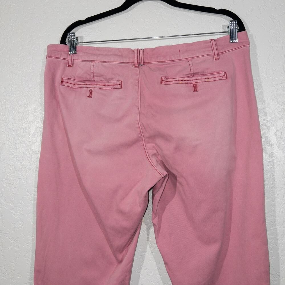 Pilcro x Anthropologie‎ Pink Hyphen Straight Jeans Size 32 - Picture 9 of 10